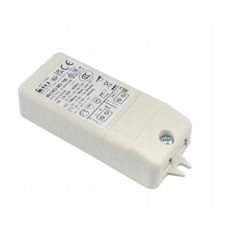Zasilacz LED MICRO MD 700 PHASE CUT 127046 Zasilacz LED MICRO MD 700 PHASE CUT 127046