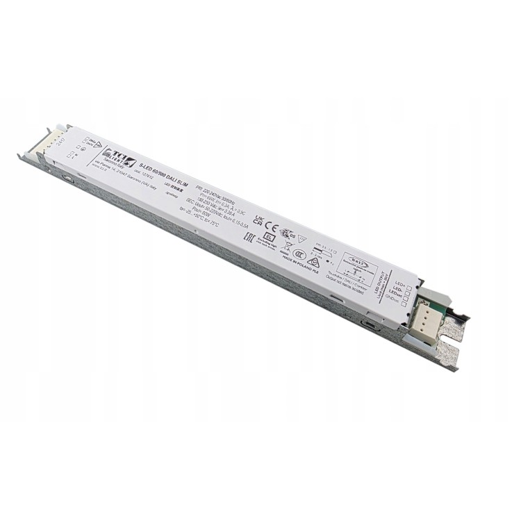 Zasilacz LED S-LED 60W / 500mA DALI SLIM Zasilacz LED S-LED 60W / 500mA DALI SLIM
