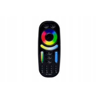 Pilot taśmy LED Mi-Light FUT092-B RGB/CCT 4 strefy czarny 2,4G
