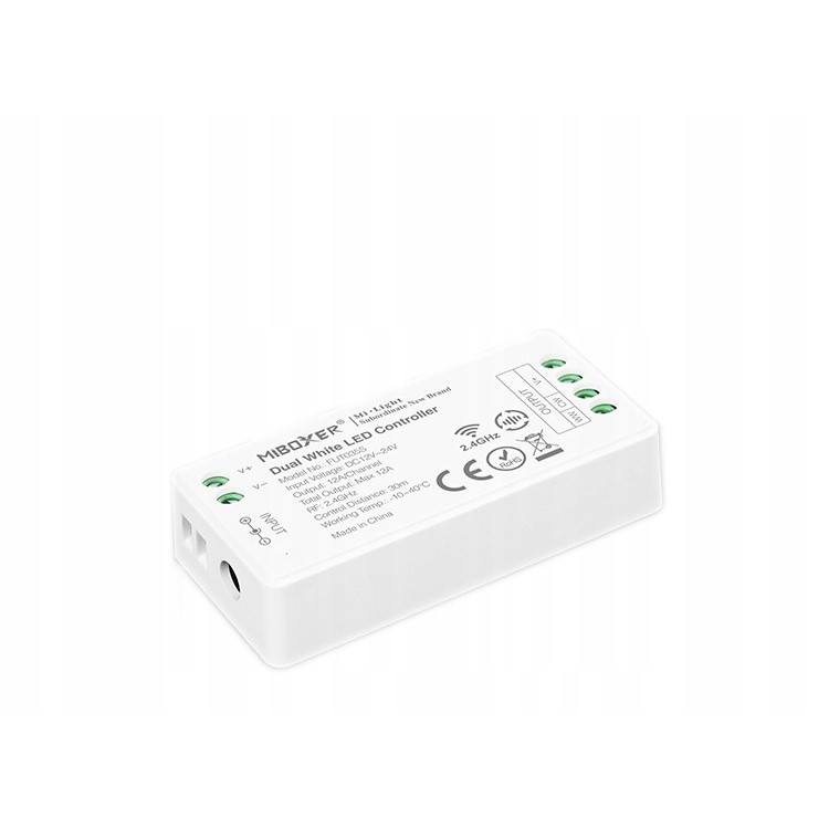 Sterownik LED MiBoxer FUT035S 2,4Ghz biały White CCT Sterownik LED MiBoxer FUT035S 2,4Ghz biały White CCT