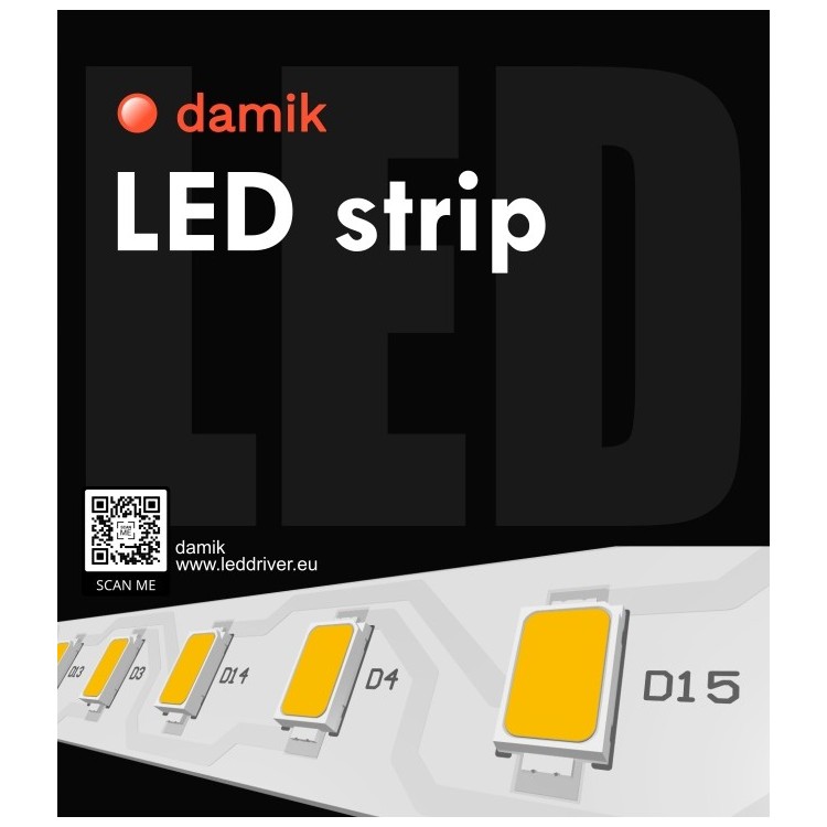 Taśma LED 2835 24V 11,5W/m 3000K 128led/m 1635lm/m S10 IP20 Taśma LED 2835 24V 11,5W/m 3000K 128led/m 1635lm/m S10 IP20