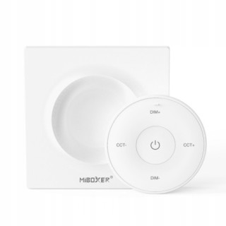 MiBoxer K2 ścienny pilot panel LED CCT/MONO 2-strefy 2.4GHz Czarny Milight