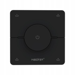 MiBoxer K0-B ścienny przycisk 2.4GHz Czarny bezprzewodowy Milight