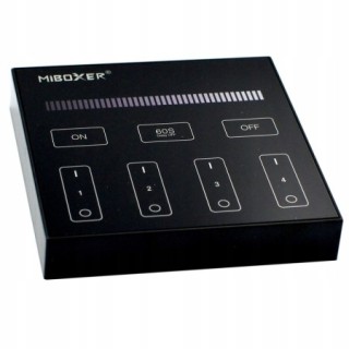 MiBoxer B1-B Pilot LED CCT 4-strefowy 2.4GHz Dotykowy panel