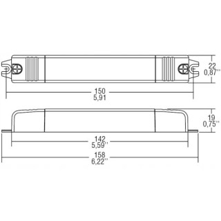 Statecznik elektroniczny TCI BCC 113/2 SL 6W-13W