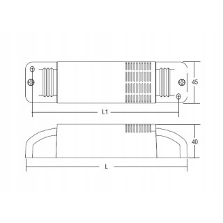 TCI-Wolf 250, elektroniczny transformator Tronic 50-250W 119475