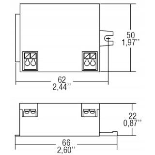 Zasilacz LED BMU 12W 700mA HPFU 141074