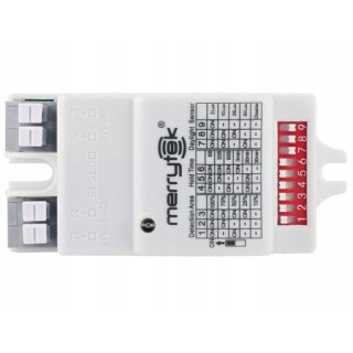 Czujnik ruchu LED mikrofalowy 800W regulowany Merrytek MC030SL łatwy montaż