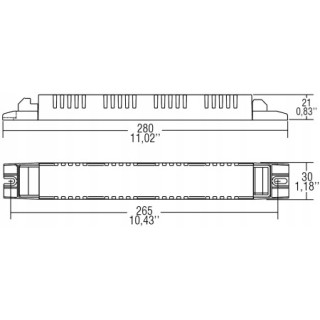 Zasilacz LED TCI MPX 165W / 800mA SLIM