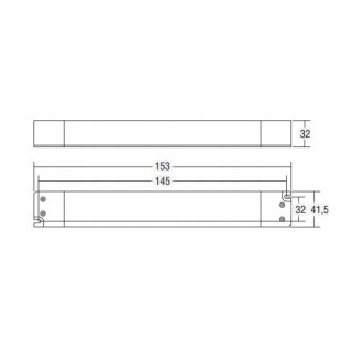 Zasilacz do taśm LED TCI LCV 30W 24V 1,25A