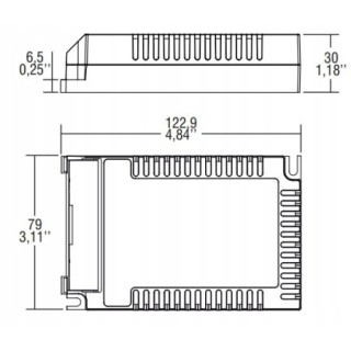 Zasilacz LED DC MAXI JOLLY DALI TW 45W 900mA