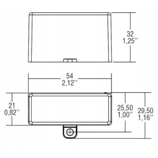 Sterownik LED STCP 9W 350mA HPFU IP54