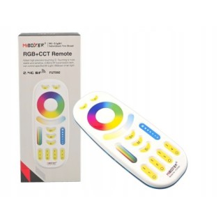 MiBoxer FUT092 Pilot taśmy LED RGB/CCT 4 strefy Biały 2,4G