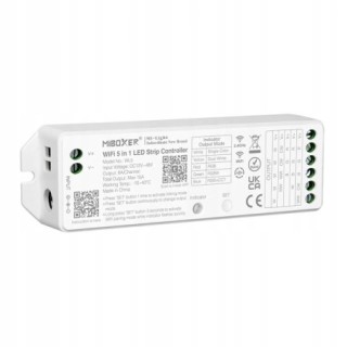 Miboxer WL5 Sterownik do taśm LED TUYA WIFI 5w1 RGB RGBW RGB+CCT Milight