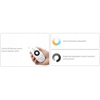 MiBoxer FUT035S Sterownik LED biały Dual White CCT WW 2,4Ghz