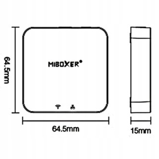 MiBoxer ZB-BOX3 Bramka oświetlenia LED Wi-Fi Zigbee 3 Bluetooth Smart Home
