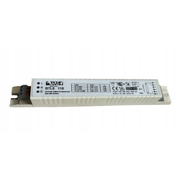 Statecznik elektroniczny BTL8 118 16W 18W Statecznik elektroniczny BTL8 118 16W 18W