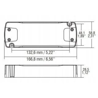 Zasilacz LED DC 50W 12V VPS LP 760mA