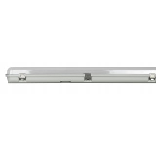 OPRAWA LAMPA HERMETYCZNA 120cm na świetlówki LED KLOSZPC KLIPSY STAL