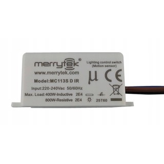 Merrytek MC113S Czujnik ruchu zmierzchu sensor PIR z kablem na podczerwień