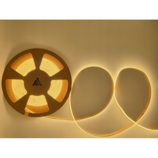 Taśma LED Neon COB 24V 5m rolka 320led/m 10W/m BIAŁA CIEPŁA BARWA 3000K 8mm