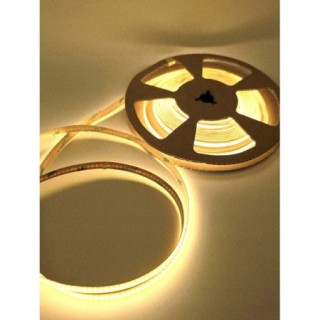 Taśma LED Neon COB 24V 5m rolka 320led/m 10W/m BIAŁA CIEPŁA BARWA 3000K 8mm