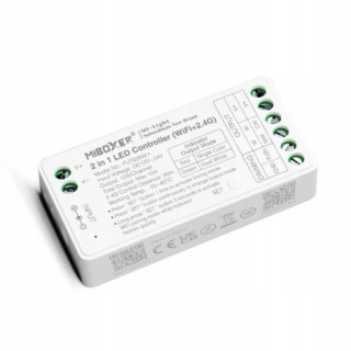 MiBoxer FUT035W+ Sterownik taśma LED CCT 12–24V ściemnianie Tuya 1-strefowy