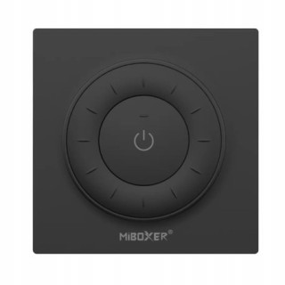 MiBoxer K3-B ścienny pilot LED MONO+CCT 1-strefowy 2.4GHz Czarny