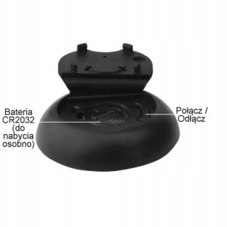 MiBoxer K3-B ścienny pilot LED MONO+CCT 1-strefowy 2.4GHz Czarny