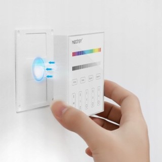 MiBoxer B3 Naścienny pilot LED RGBW 4-strefowy 2.4GHz Dotykowy panel