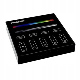 MiBoxer B3-B Naścienny pilot LED RGBW 4-strefowy 2.4GHz Dotykowy panel