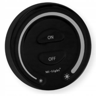 MiBoxer FUT087-B Pilot LED CCT 1-strefowy 2.4GHz Ścienny Czarny Milight
