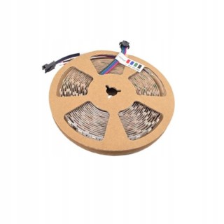 Cyfrowa taśma LED RGB SPI 5050 24V 60 LED/m 12W/m IP20 5m
