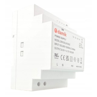 Zasilacz LED na szynę DIN DAMIK DIN100 24V 4,17A 100W
