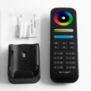 MiBoxer FUT089-B Pilot czarny RGB CCT 8-strefowy Mi-Light