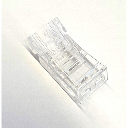 DAMIK złączka łącznik konektor do taśmy LED COB 8mm strip to strip 90° 2pin