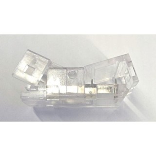 DAMIK złączka łącznik konektor do taśmy LED COB 8mm strip to strip 90° 2pin