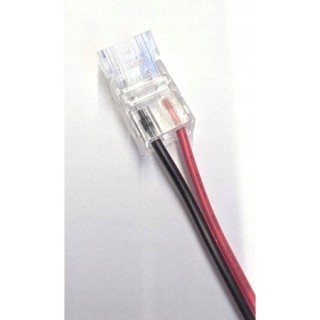 DAMIK złączka łącznik konektor taśm LED COB 10mm strip to wire 15cm przewód