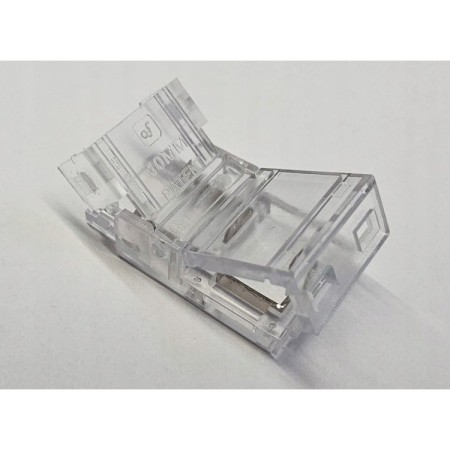 DAMIK złączka łącznik konektor do taśm LED COB 10mm strip to strip 90° 2pin