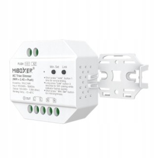 MiBoxer TRI-C1WR ściemniacz Dimmer Triac AC WiFi 2.4 GHz RF PUSH Milight