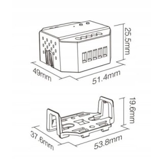 MiBoxer TRI-C1WR ściemniacz Dimmer Triac AC WiFi 2.4 GHz RF PUSH Milight