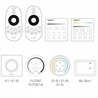 MiBoxer WL-SW1 Inteligentny włącznik ścienny WiFi + 2.4 GHz RF Milight