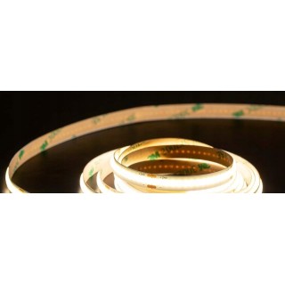 DAMIK Taśma LED COB 24V 10W/m 3000K CRI80 320 LED/m 5m IP20