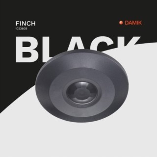 DAMIK Czujnik czujka ruchu PIR natynkowy sufitowy Finch 360° 2000W czarny