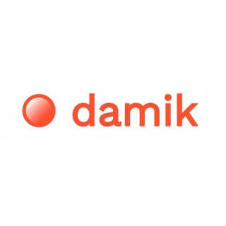 DAMIK Czujnik czujka ruchu PIR natynkowy Dove 360° 2000W czarny IP65