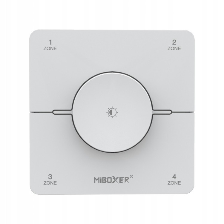 MiBoxer K0s-W obrotowy Pilot 4-STREFY SCENY MONO/CCT 2,4GHz Biały