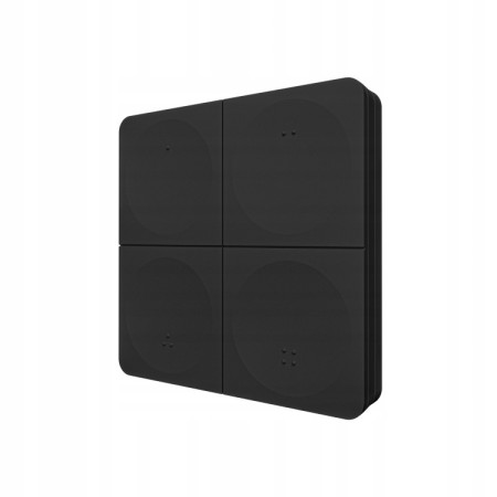 MiBoxer K4-B Panel przycisków 2.4GHz 4-strefowy jasność Czarny milight