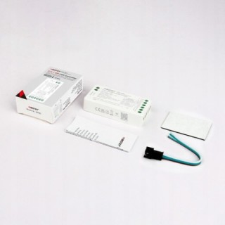 MiBoxer SPIR5 Sterownik cyfrowy SPI LED 5w1 2.4GHz RGB RGBW RGB+CCT DC5-24V