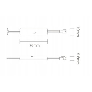 MiBoxer SPIR3-M 3w1 Mini Kontroler sterownik cyfrowy SPI LED 2.4GHz