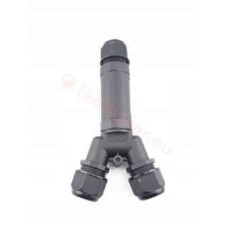 DAMIK KON25Y 3PIN IP68 Wodoodporne złącze hermetyczne bezśrubowe 450V